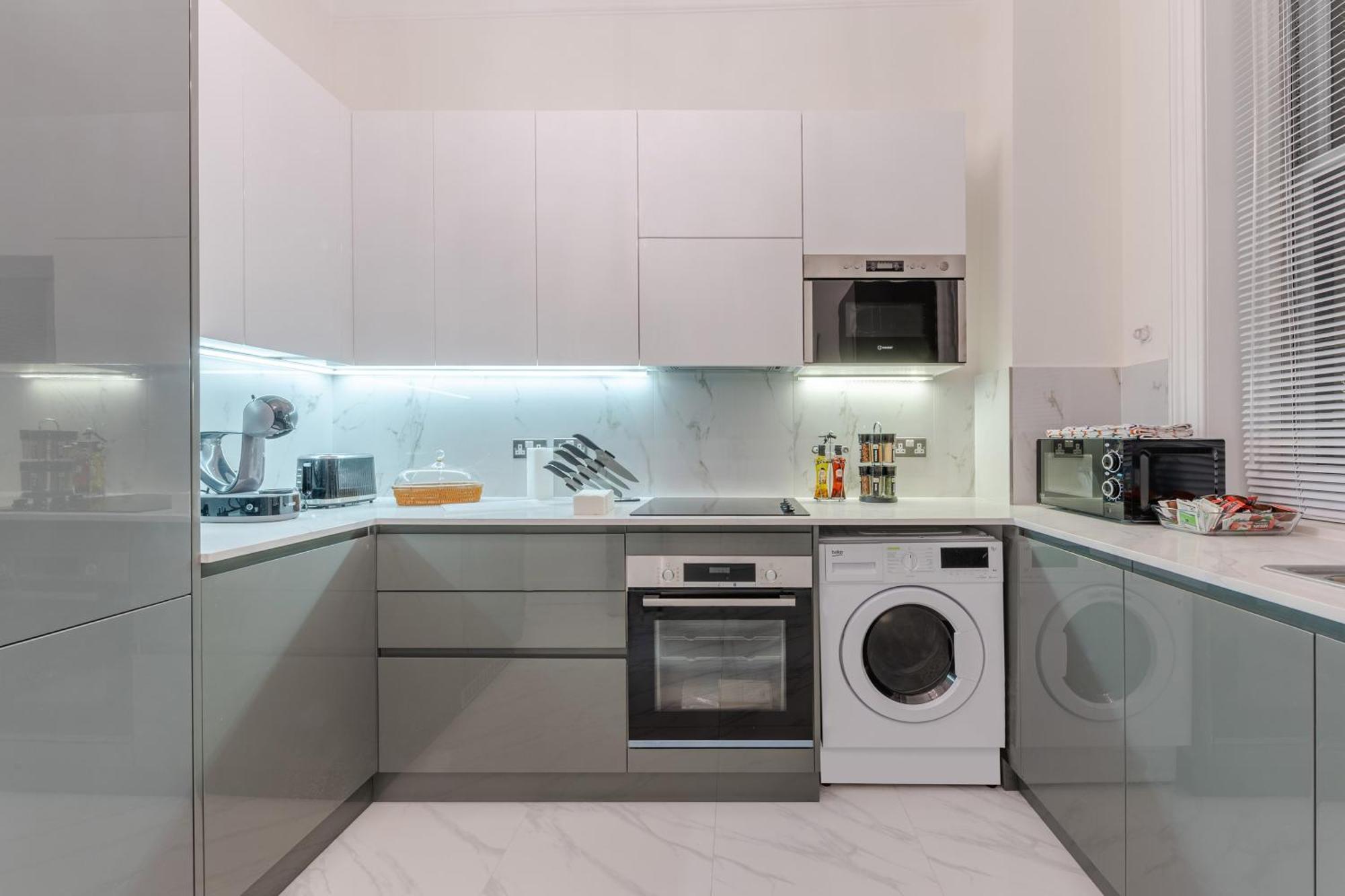 5H Modern Elegance 1-Bedroom City Living In Londen Buitenkant foto