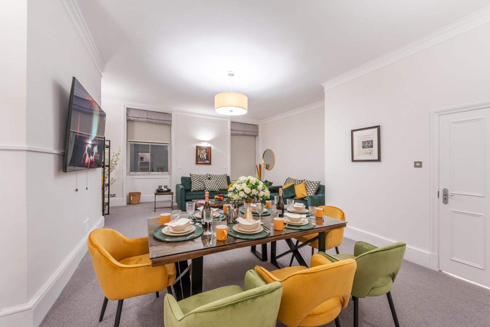 5H Modern Elegance 1-Bedroom City Living In Londen Buitenkant foto