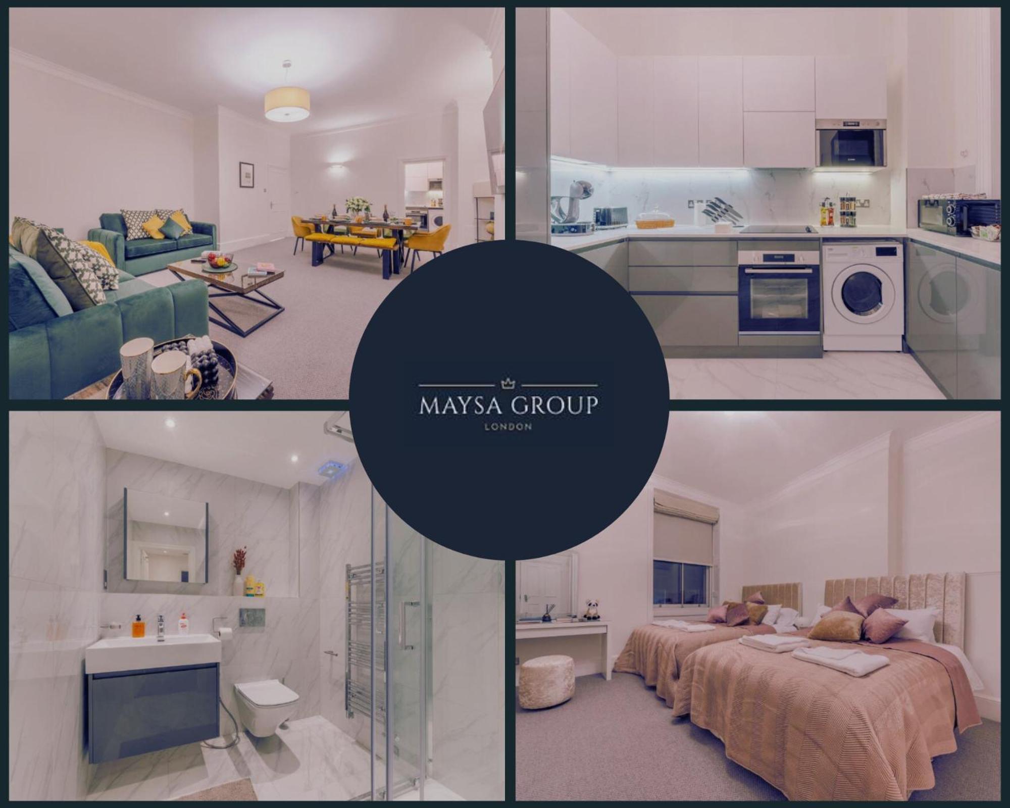 5H Modern Elegance 1-Bedroom City Living In Londen Buitenkant foto